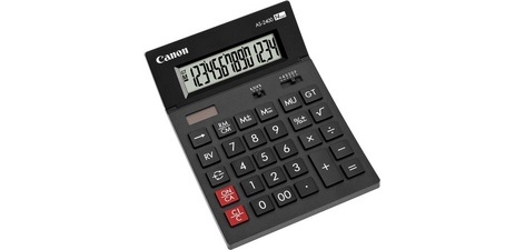 Calculatrice de bureau AS-2400, alimentation solaire