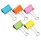 Pinces double clip 32 mm couleurs assorties - Boite de 10