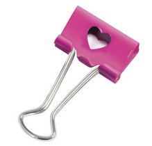 Foldback papierklem L 32 mm emoji