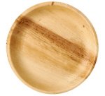 Assiette en feuille de palmier Ø 23 cm - Lot de 25
