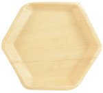 Assiette en feuille de palme 'pure' 235 x 30 mm