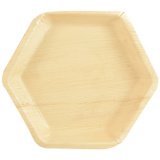Assiette en feuille de palme 'pure' 235 x 30 mm