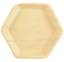 Assiette en feuille de palme 'pure' 235 x 30 mm