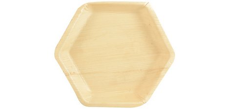 Assiette en feuille de palme 'pure' 235 x 30 mm