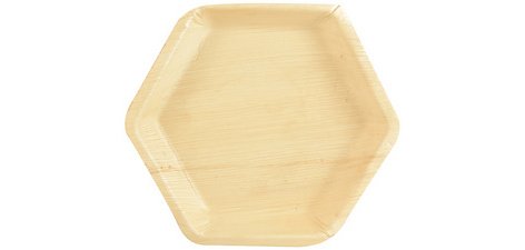 Assiette en feuille de palme 'pure' 235 x 30 mm