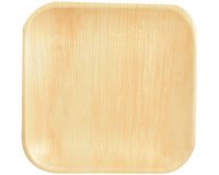 Vierkant bord in palmblad 'Pure'