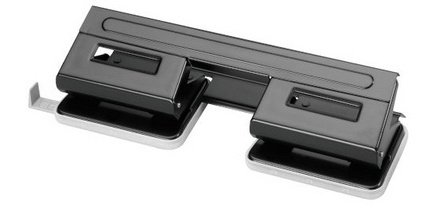 Perforateur 4 trous, noir