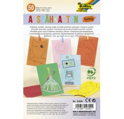 Cartes à coudre, 110 x 170 mm, assorti