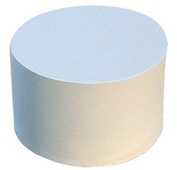 Cartons à bière à décorer, uni, rond, diamètre: 107 mm