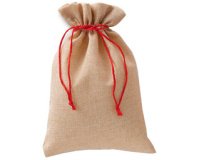 Sac dans une optique de toile de jute, 170 x 250 mm