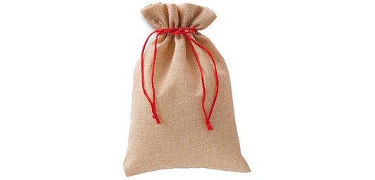 Sac dans une optique de toile de jute, 170 x 250 mm