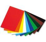 Papier brillant, (l)350 x (L)500 mm, assorti