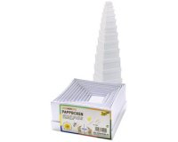 Boîtes de cadeau 'carré', 12 tailles assorties, blanc