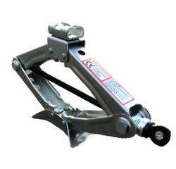 Cric de levage pantographe avec une manivelle, 1t
