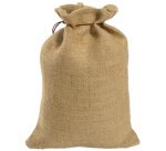 Sac en toile de jute, (l)170 x 250 mm, naturel