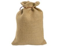 Sac en toile de jute, (l)170 x 250 mm, naturel