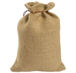 Sac en toile de jute, (l)170 x 250 mm, naturel