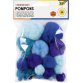 Pompons, 30 pièces, assortiment de