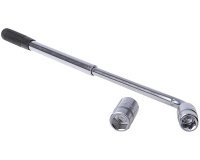 Clé pour écrou de roue, extensible
