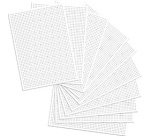 Carton à broder, 175 x 245 mm, blanc