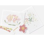 Carton à broder, 175 x 245 mm, blanc