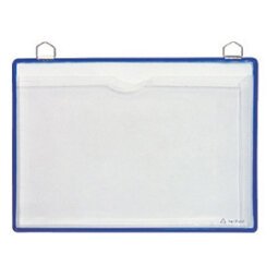 EN_Funda para colgar tarifold din a4 anilla metalica formato horizontal pack de 5 unidades color azul