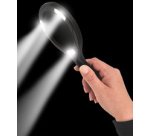 Loupe avec éclairage LED COB, noir