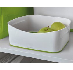 Bac de rangement My Box, A5, blanc/gris