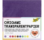 Papier transparent pour le pliage