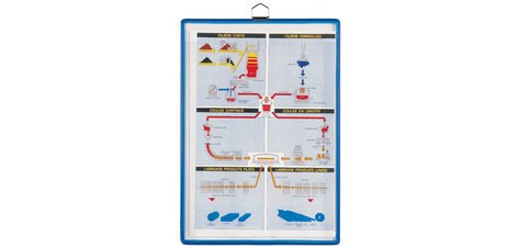 by tarifold Porte copie, A4 portrait, bleu