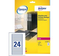 Etiquette Avery L7170-25 134x11mm blanc 600 pièces