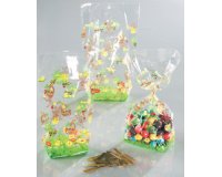 Sachet en cellophane, motif 'Pâques'