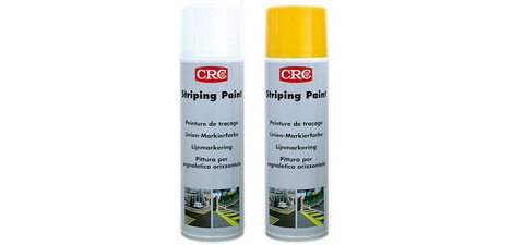 Peinture de traçage 'STRIPING PAINT', spray 500ml, blanc