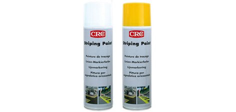 Peinture de traçage 'STRIPING PAINT', spray 500ml, blanc