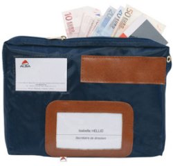 Sac navette 'POCAIS', avec soufflet, polyester, bleu