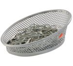 Distributeur de trombones 'MESHCLIP', fil d'acier, noir