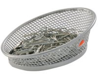 Distributeur de trombones Mesh, en fil d'acier, gris