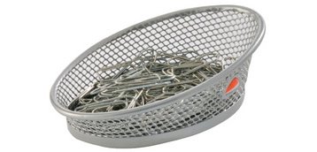 'MESHCLIP' Paperclip Dispenser, steel wire