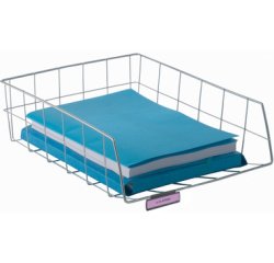 Postbakje 'CORMM', staaldraad, A4