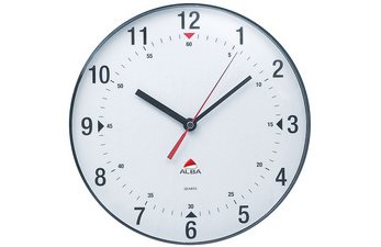 De_alb horloge murale ronde classic horclas