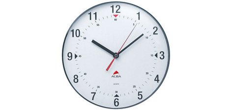 Horloge murale HORCLAS, montre à quartz, noir