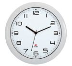 Wandklok 'HORNEW' quartzhorloge wit