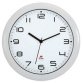 Horloge murale 'HORNEW', montre à quartz, blanc