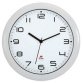 Wandklok 'HORNEW' quartzhorloge wit