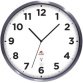 Horloge murale radiopilotée 'HOREXTRARC' blanc / argent