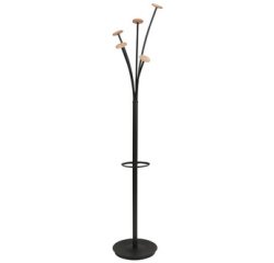 Portemanteau FESTIVAL, hauteur: 1.870 mm, blanc/bois