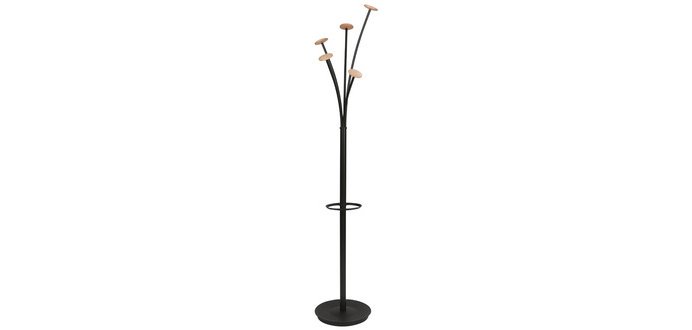 FESTIVAL coat rack, height: 1,870 mm, white/wood