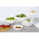 Saladeschaal '4EVERY DAY' Snap by R & B, diameter 210 mm, wit