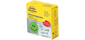 Pastille de couleur, visage positif, vert