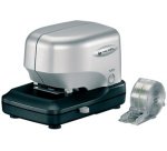 Agrafeuse électrique Stella 30, argent/noir